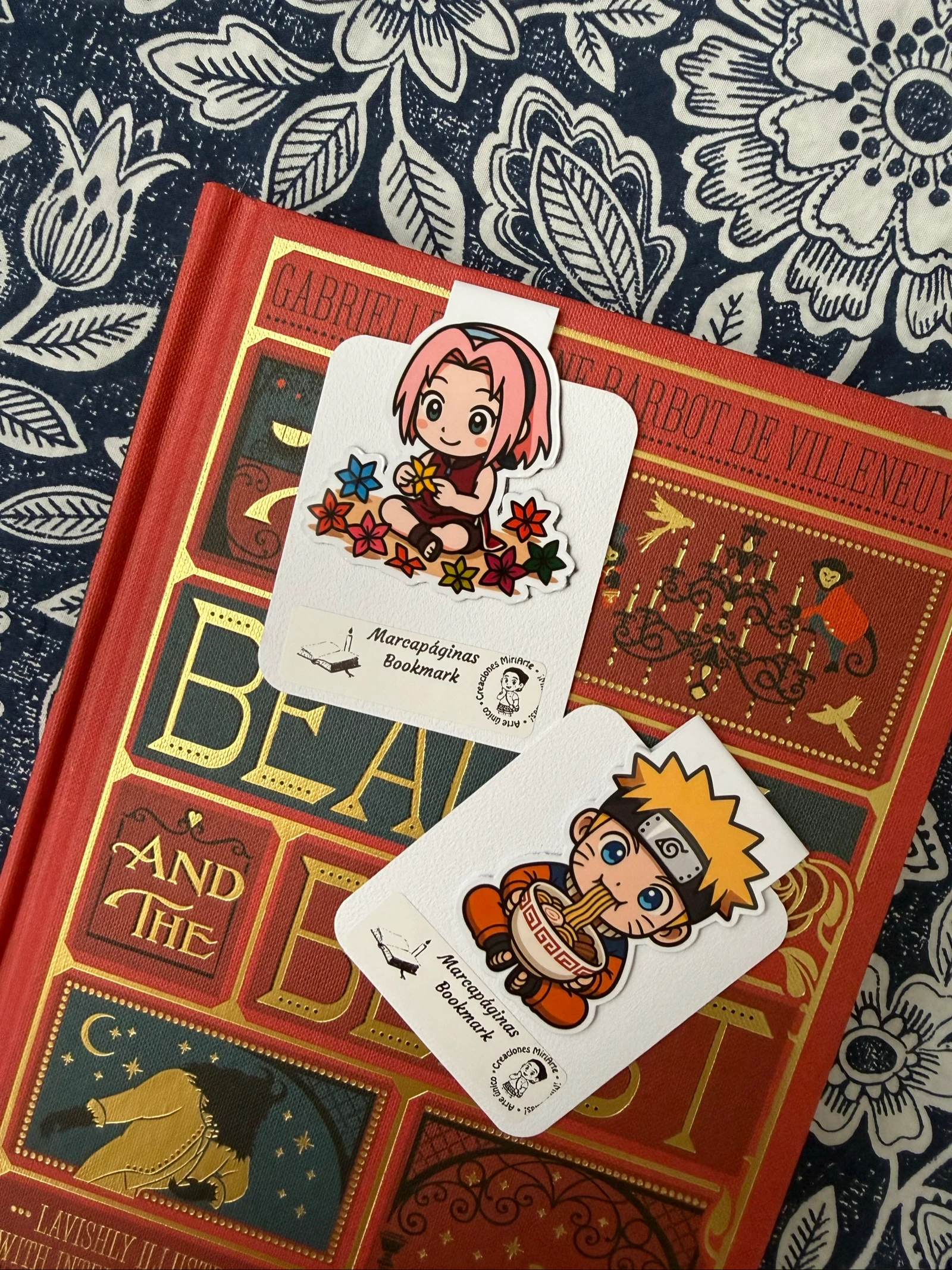 Marcapáginas Magnéticos Naruto